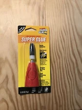 THE ORIGINAL SUPER GLUE New Flow Control Dispenser 0.10 oz (3 g)