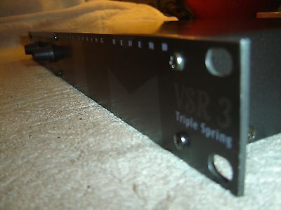 MAM VSR3, Triple Spring, Vintage Spring Reverb, Mono in Stereo out, Vintage  Rack