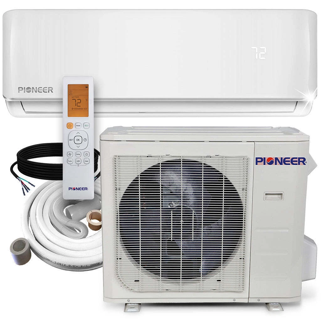 PIONEER 36000 BTU 17.5 SEER DC Inverter+ Ductless Mini Split Heat Pump Set  230V | eBay