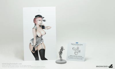 30 mm résine Kingdom Death RAWHIDE DAME non peint non assemblé WH282