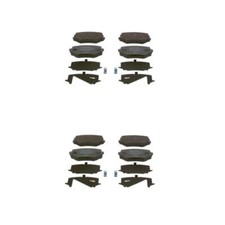 2x Bosch 0 986 424 658 Plaquettes de Frein Disque Avant pour Peugeot 406