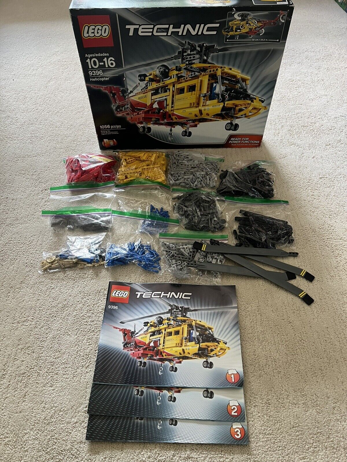 Lego technic helicopter Retired 100% complete Used | eBay