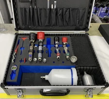 5 Gun Spray Gun Carry Case/Ultimate Carry Case (Sata, Walcom, Iwata, Minijets)