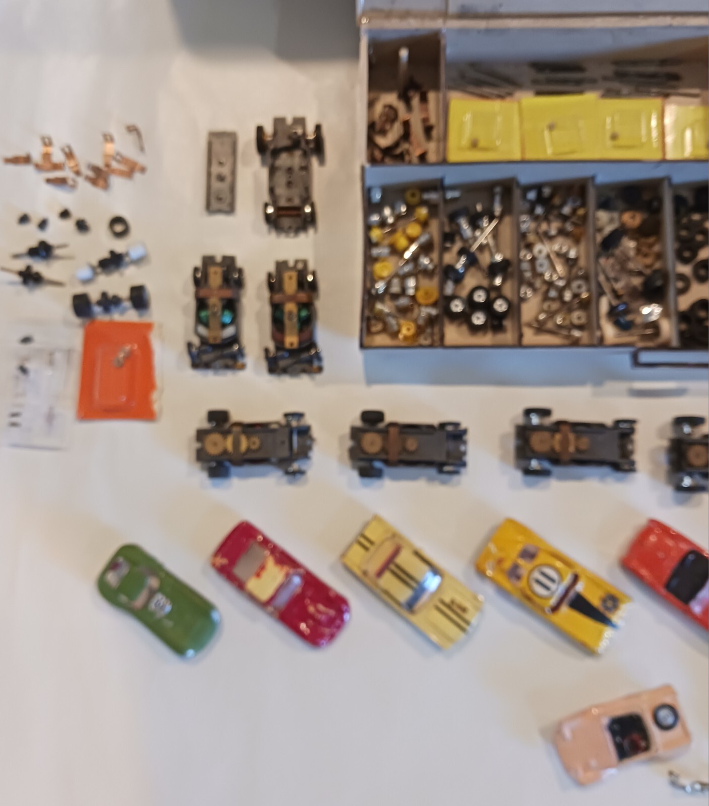 BIG LOTVintage AURORA TJET/AFX SLOT CARS/PARTS! Restore, Repair Parts