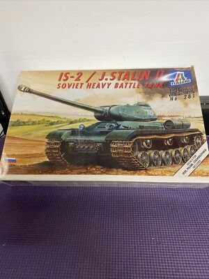 1994 ITALERI IS-2 / J. Stalin II Soviet Heavy Battle Tank 1:35 Scale Model Kit
