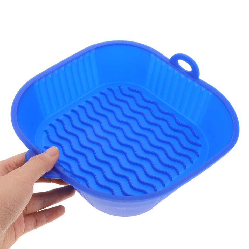 Air Fryer Silicone Liners Double Handle NonStick Air Fryer Pan Air