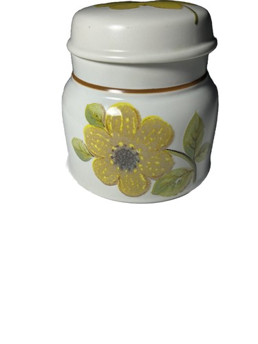 Royal Doulton England Summer Days Dose Zucker Gewürzdose Steingut Sonnenblume - Bild 2 von 5