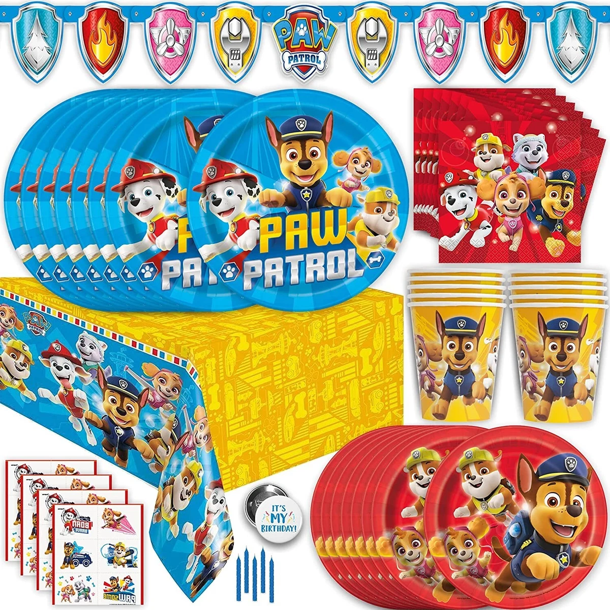 Paw Patrol Party Supplies and Decorations Paw Patrol Birthday Party Supplies