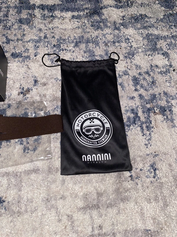 Gafas de moto Nanini vintage personalizadas  Foto 4 de 4