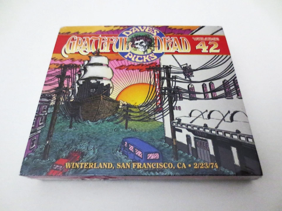 Grateful Dead Dave's Picks 42 2022 Bonus Disc CD Winterland SF 2/23/74 1974 4-CD - Image 2 of 4