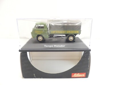Schuco 1/43 03321 Tempo Matador Pritsche/Plane ''Schenker'' in OVP A2548