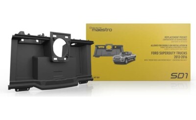 iDATALINK ACC-KIT-SD1 Upper Dash Pocket Fits 2013-16 Ford Super Duty trucks