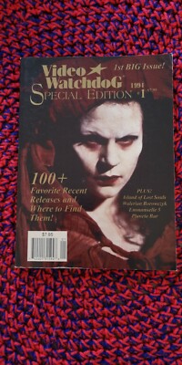 VIDEO WATCHDOG SPECIAL EDITION #1 (1994) ISLAND OF LOST SOULS / PLANETA BUR