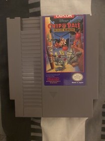 Nintendo NES - 1990 - Chip 'n Dale Rescue Rangers - Capcom - Complete in Box CIB