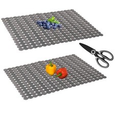 Kitchen Sink Mat for Stainless Steel/Ceramic Sinks2 Pack Dish Sink Mats for K...