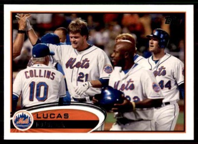 2012 Topps Lucas Duda #128 New York Mets