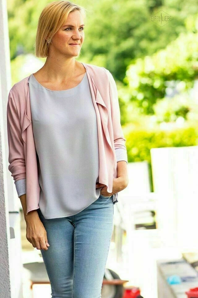 Viskosekrepp Meterware Uni - Georgette - Viskosestoff - Blusenstoff dünn 50 cm  - Bild 2 von 4