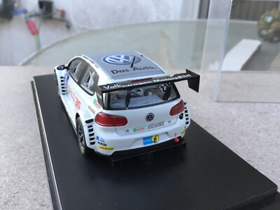 1/43 SPARK, VW GOLF GTI ADAC. 35 years an.driver Blundell, rare