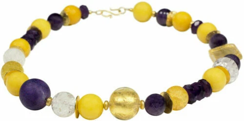 Edelstein Amethyst Echtschmuck-Ketten