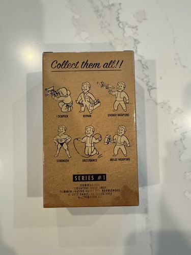 Fallout 111 Series #1 Perception Bobble Head Brand New Sealed  - Afbeelding 3 van 6