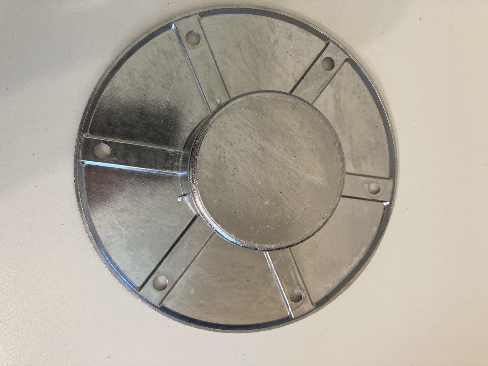 RV RECESSED Mount Pedestal TABLE LEG BASE Mount 6 ¼" Dia for 2 ¼" Pole