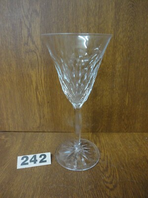 18,5 cm Wein / Claret Glas - Orrefors Simon Gate TAUSEND FENSTER geschliffenes Kristall