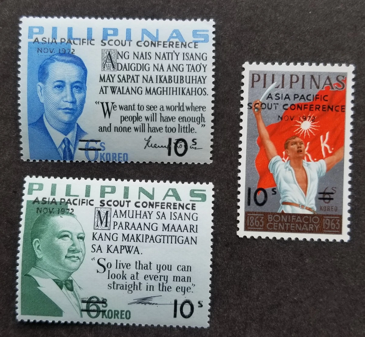 Philippines Asia Pacific Scout Conference 1972 Scouting Jamboree (stamp  OP) MNH | eBay