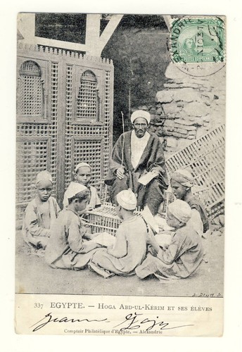 Ancienne Carte Postale France 1900 – Petite Fille Et Ses Chiots, Scène De Vie