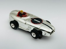 Aurora Thunderjet Tjet INDY RACER - Chrome HO Slot Car 1360