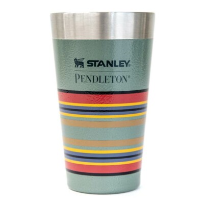 STANLEY×PENDLETON Stacking Vacuum Pint Glass 0.47L 2 Types Set