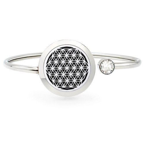 25mm  Rotatable Perfume Bangle Bracelet  Diffuser Essential Aromatherapy Locket - Picture 203 of 209