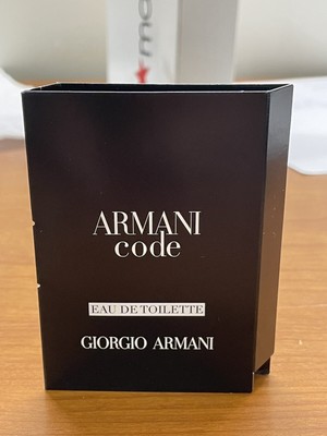 ARMANI code by Giorgio Armani 0.04oz-1.2ml EDP Spray SAMPLE VIAL