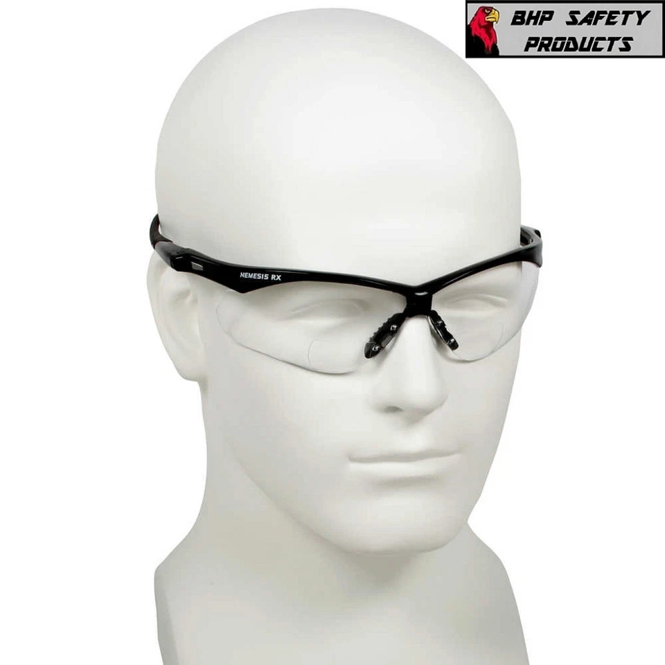 GAFAS DE SOL DE LECTURA DE SEGURIDAD BIFOCAL INTERNAS GAFAS LECTOR DE SOL ANSI Z87.1+ (1 PAR) Foto 3 de 4