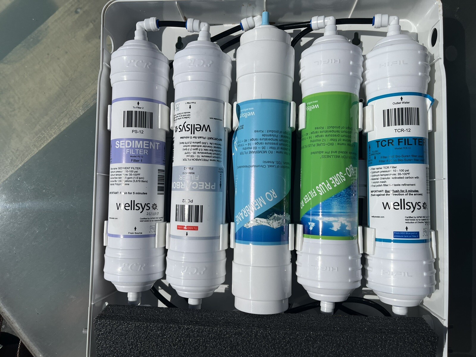 Wellsys Water Filter System / Fill Station (RO) eBay