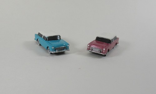 New! SMC-872 1955 Chevrolet Nomad Wagon 2 Door HO-1/87th Scale Clear Resin Kit - Picture 2 of 6