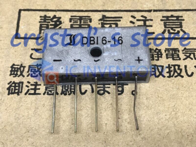 1PCS DBI6-16 Encapsulation:ZIP-5,Three-Phase Si-Bridge Rectifiers