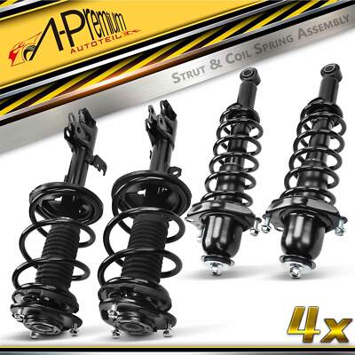 A-Premium Front & Rear Strut w/ Coil Springs Assembly for Toyota Matrix Pontiac