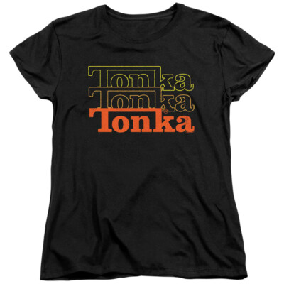 TONKA FUZZED REPEAT Licensed Women & Junior Tee Shirt SM-2XL