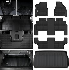 LJWAITO Floor Mats for 2017-2026 Chrysler Pacifica Hybrid Models , Fit 7 and 8