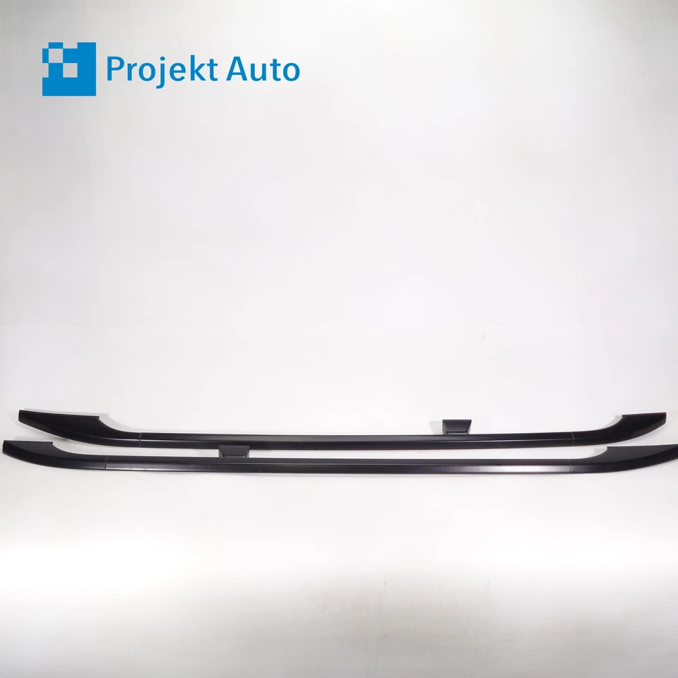 07-13 Juego de rieles de techo OEM BMW negro X5M X5 7158529 7158530 E70 Foto 2 de 4