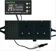 Habistat Digital Dimming Thermostat With Day & Night & Timers | New Design