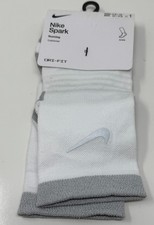 Nike Spark cushioned Ankle Socks Quarter CU7199 100 Mens Size 10-11.5