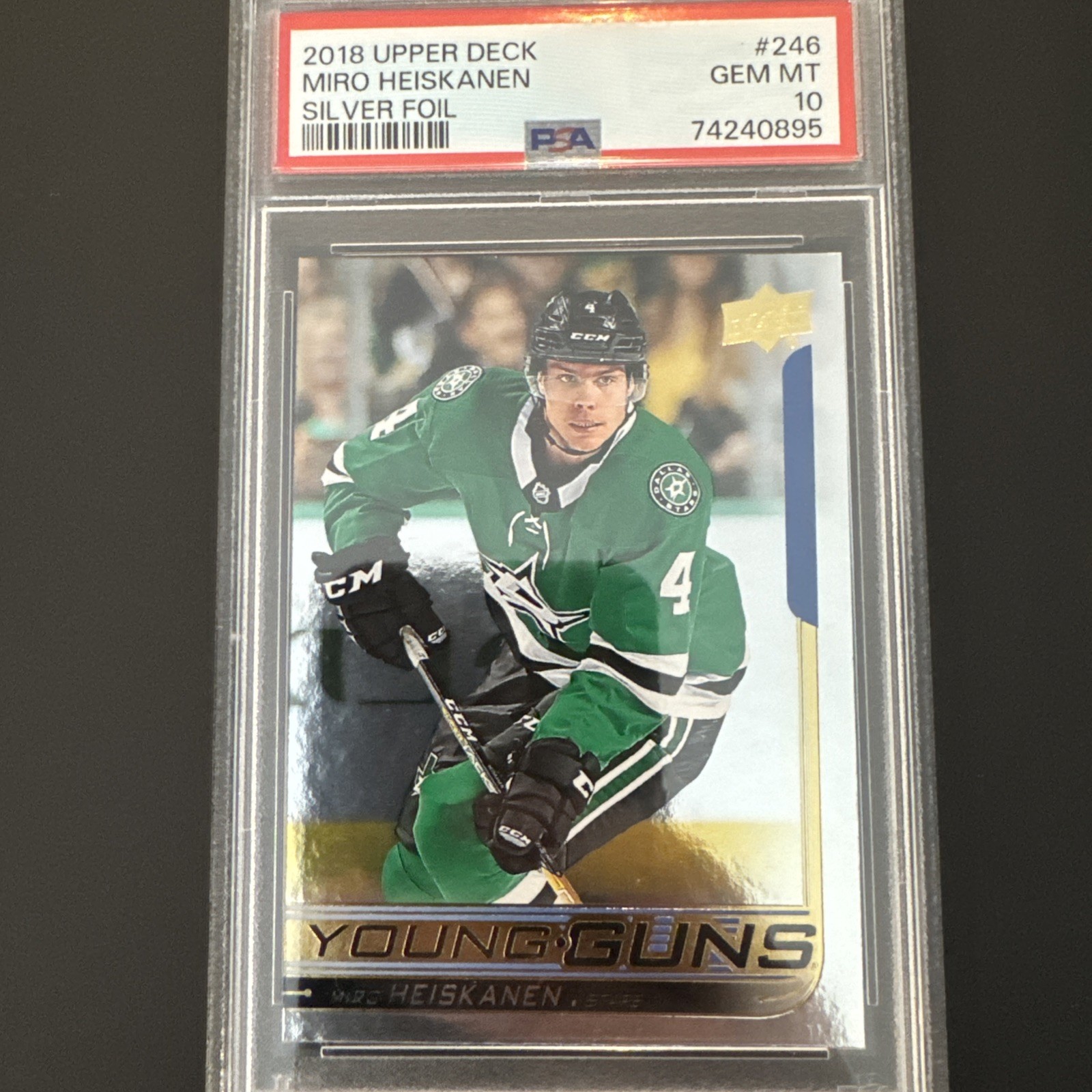 2018-19 Upper Deck - Young Guns Miro Heiskanen #246 Silver Foil (RC)