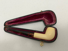 VINTAGE MEERSCHAUM PIPE NEW  ORIGINAL CASE UNSMOKED