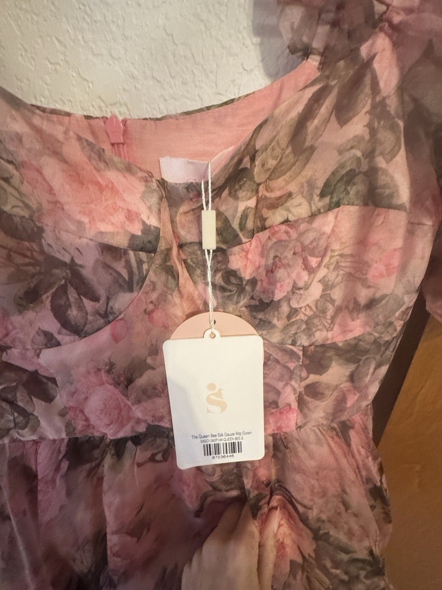 the garden roses silk gauze ritz dress Selkie | Dresses | Selkie Dress The Garden Roses Silk Gauze Ritz Gown