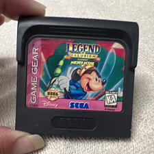 SEGA Legend of Illusion Starring Mickey Mouse Sega Game Gear Cartridge NTSC KA