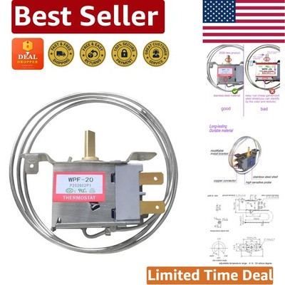 Adjustable Temperature Freezer Thermostat - Ideal Replacement Parts,  Approved