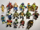 Lot of 16 1991-1992 TMNT Teenage Mutant Ninja Turtles Vintage Action Figures