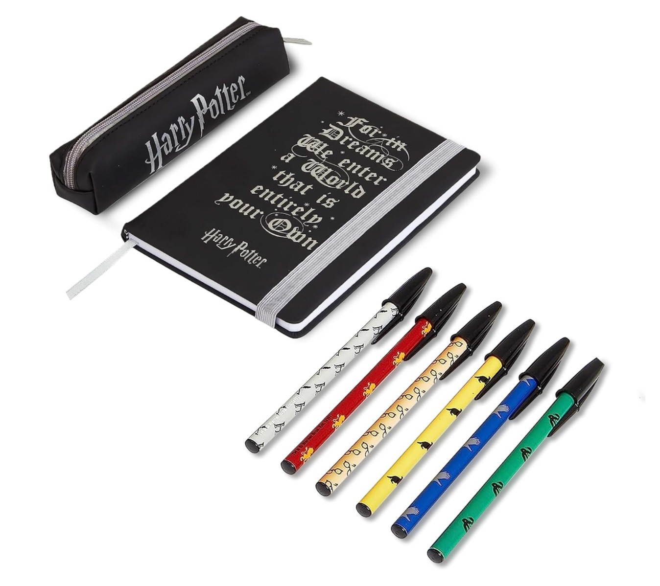 Harry Potter - Juego de cuadernos A5 Magic Diary, papelería, regalo niños fans