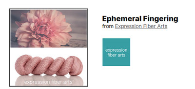 Expression Fiber Arts Ephemeral Fingering Yarn - choose the color